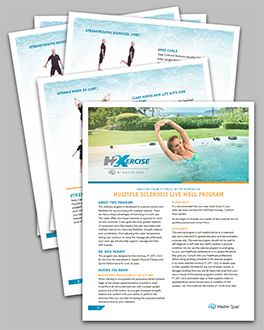 Utilizar un programa de ejercicios de natación para vivir bien con esclerosis múltiple