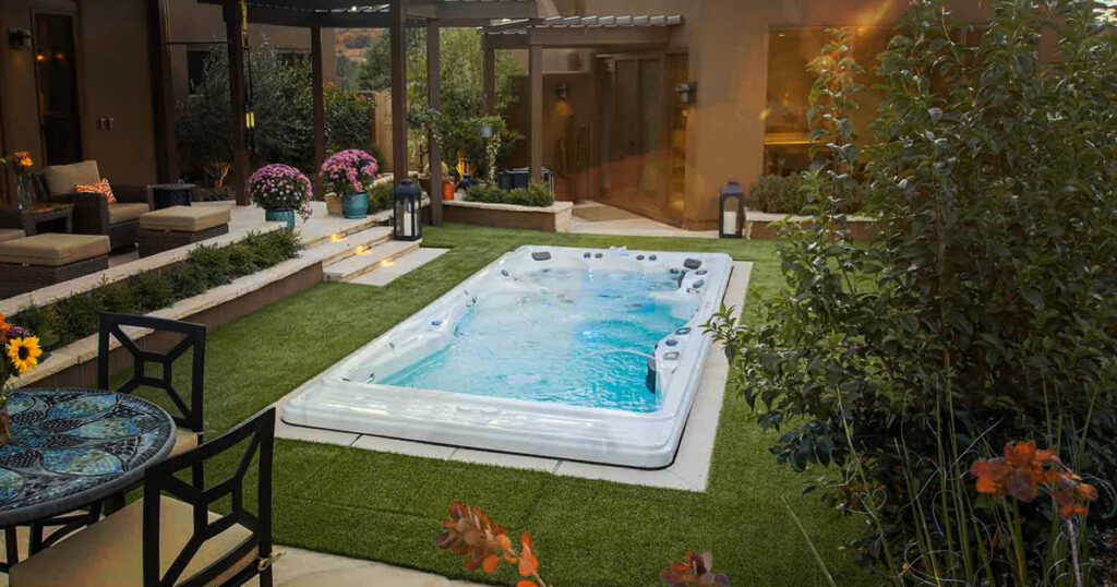 ¿se puede enterrar un swim spa?